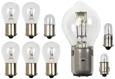 Glühbirnen für SIMSON S50, S51, S70 (25/25W) - 6V (Lampenset, Glühbirnensatz)