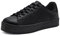 UUBARIS Damen-Tennis-Sneaker, glitzernd, floral, elegant, glitzernd, Strass, glitzernd, Hochzeit, Brautschuhe, glänzende Pailletten, Schwarzer Leopardenmuster, 8