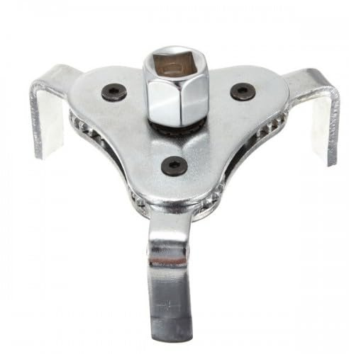 JOMAFA LLAVE DE FILTROS DE 3 GARRAS/EXTRACTOR DE FILTROS UNIVERSAL 63 a 102mm Especial patas planas Extractor Herramienta Filtro Aceite Car Tool de Motocicletas, Coches, Camiones, etc.