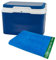 Nevera 5 Litros + Toalla de playa 90x160cm 380gsm velour 100%algodon azul