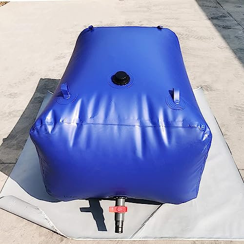 AviiSo Grande capacité bidons pliants Sac à Eau Portable Pliable pour Agriculture sécheresse Construction extérieure, Réservoir d'eau d'irrigation (Size : 1x1x0.9m/900L/237Gallon)