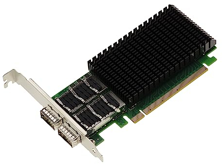 KALEA-INFORMATIQUE PCIe Netzwerk-Controller-Karte für Server oder PC Dual 100G QSFP28 2 Ports. Mellanox ConnectX 4 Chipsatz. 100GbE 56GbE 50GbE 40GbE 25GbE 10GbE 1GbE Unterstützung.