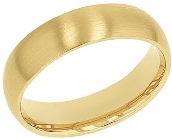 Amor Ring Edelstahl Unisex Damen Herren Ringe, Gold, Kommt in Schmuck Geschenk Box, 2037291