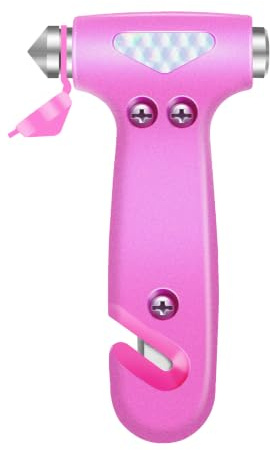 COFSODI - Car Glass Cutter and Seat Belt Cutter Emergency Window Breaker Seat Belt Cutter Car Escape Tool with Seat Belt Cutter,
