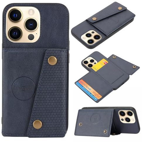 GoodcAcy Funda Compatible con OPPO Realme 10 5G,Funda Tapa Libro Movil Carcasa PU Cuero Funda [Protección Completa] [Ranura Tarjeta][Función Soporte], Azul