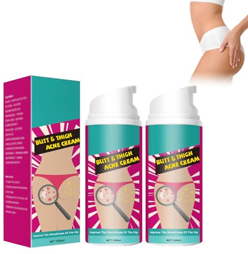 Shentiru Akne-Reinigungscreme Für Gesäß und Oberschenkel, Butt Akne Creme, Anti-Pickel-Creme am Gesäß