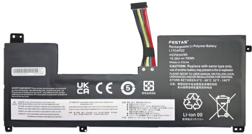L17C4PG2 L17L4PG2 L17M4PG2 L17S4PG2 Batterie Compatible avec Lenovo Legion Y730-17ICH Legion Y740-17ICH Series Ordinateur PC Portable (15.36V 76Wh)