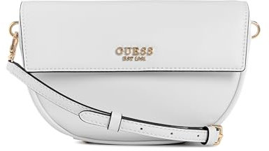 GUESS Cerelia Flap Shoulder Bag white