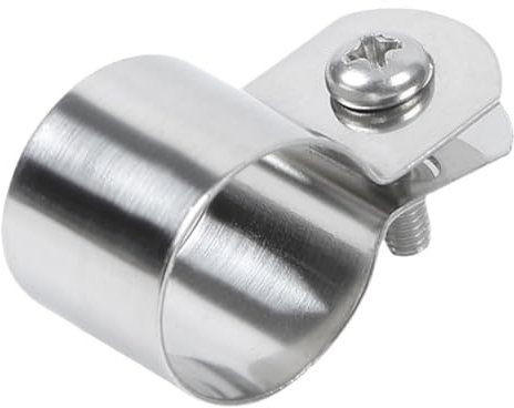 JIEYUZYUO Ohmsche Erdungsklemme Aus Edelstahl 304, Rohrschelle, Pferderücken-Klemmenhalterung, Rohrschnalle, Schlauchschelle, 2 Stück/5 Stück /10 Stück/Dia.35Mm(10Pcs)