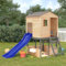 Spielturm, Xichuzi Spielplatz Für Garten, Spielturm Mit Rutsche, Spielhaus Garten, Garten Spielgeräte, Spielplatz, Massivholz Tanne