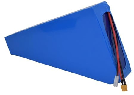 Batterie lithium 48 V 20 Ah pour vélo électrique avec chargeur et sac de rangement, design triangulaire, compatible avec les moteurs de 0 à 1 000 W, prise Anderson incluse, idéale pour les mises à n