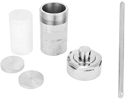 Reattore idrotermale per autoclave in acciaio inox con rivestimento in PTFE per esperimenti di laboratorio, resistenza ad alta pressione e temperatura da 25 ml