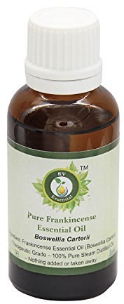 R V Essential El incienso puro esencial 30ml de aceite (1.01 oz)- Boswellia Carterii (100% puro y natural de Grado Terapéutico) Pure Frankincense Essential Oil