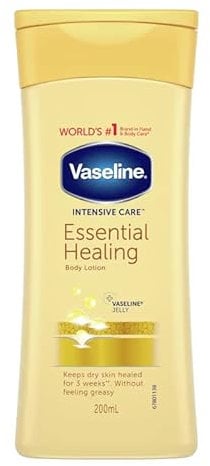 Vaseline Intensivpflege Body Lotion - Essential Healing - 6er Pack (6 x 200 ml)