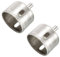 Sourcingmap 2pcs 45mm Diamond Drill Bit Hole Saw for Glass Tile Marble Fiberglass Ceramic Stone Bottles Pots
