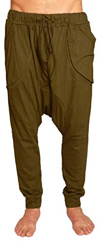 PANASIAM Jersey Chill Pants im Aladin-Harem-Style, aus 100% Baumwolle, Unisize and Unisex