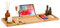 Woodluv Bath Tray Bath Caddy for Bathtub With Slot For iPad, Kindle,Towel, Candle, Phone, Wine Glass Holder or Soap, Bath Table Tray Over tub Bathroom Accessories
