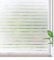 rabbitgoo Fensterfolie Streifen Sichtschutzfolie Fenster Selbstklebend Milchglasfolie Sichtschutz gestreifte Folie für Büro Anti-UV 44.5 x 300 cm