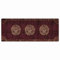 deco-mat Fußmatte Orient (67 x 180 cm, Braun) - rutschfeste und waschbare Fußmatte für außen/innen - saugstarke Schmutzfangmatte für Innen-/Außenbereich in orientalischem Design