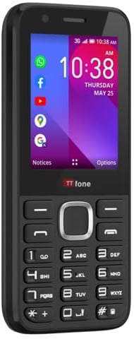 TTfone TT240 Mobile Phone KaiOS Feature Smartphone - Pay As You Go (EE Pay As You Go)