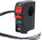 Taiss 12v 7/8 Manubrio moto universale On Off Interruttore a pulsante, con 12V5A USB Caricabatteria da auto Interruttore di controllo del faro per moto, ATV, scooter o motoslitta F006