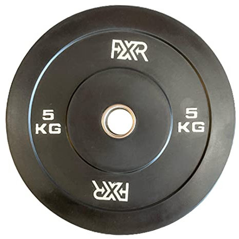 FXR Sports 2 / 50mm Virgin Rubber Olympic Bumper Plates - pair of 5kg