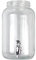 YöL 3L Glass Drink Dispenser Tap Summer Home Outdoor Picnic BBQ Cocktail Party