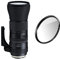 TAMRON A022E SP 150-600mm F/5-6.3 Di VC USD G2 Canon schwarz & Walimex pro UV-Filter Slim Super DMC 95mm Slim nur 2,5 mm,16x Super DMC Vergütung, für Objektivschutz und brilliante Farben, mit Box