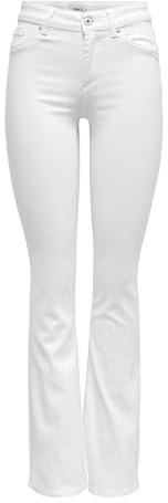 ONLY Female Flared fit Jeans ONLBLUSH Mittlere Taille Flared Jeans | Flared fit jeans