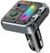 SOARUN Bluetooth Car Adapter 5.3, 57W PD & USB Fast Car Charger, FM Transmitter, Hands-free Calling, Music Player, Bass Treble Lossless Sound, Supports 64G Drive
