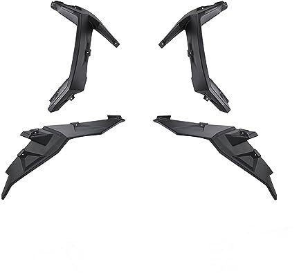 Motorrad Kotflügel, Kotflügel Compatible with UTV Erweiterte Kotflügel Kotflügel Compatible with RZR Compatible with Polaris Compatible with RZR XP 4 Compatible with Turbo S 2016-2023 XP 4 1000 2014-2