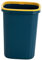Baoblaze Poubelle Poubelle sans Couvercle Poubelle Rectangulaire Ouverte Corbeille à Papier pour Bureau à Domicile Salon Salle de Bain, Bleu