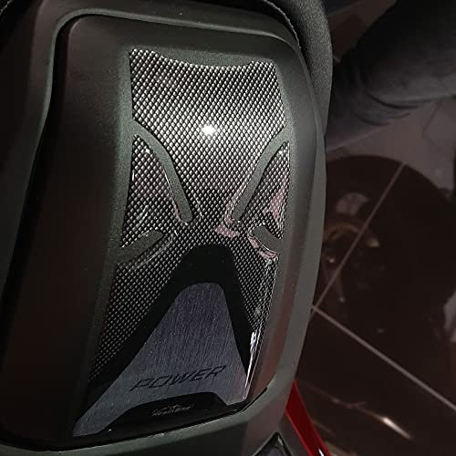 Resin Bike Aufkleber für Motorrad Kompatibel mit Honda Forza 750 2021-2025. Tankdeckelschutz vor Stößen und Kratzern. 3D-Harzklebstoff. Motorrad-Gadget - Stickers - Made in Italy