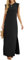 GRECERELLE Damen Sommer Maxikleid lässig Hemdkleider Elegante Stile ärmellos Maxikleider für Damen mit Schlitz und Taschen (Schwarz, M)