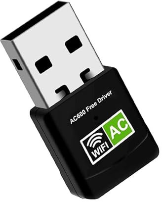 USB Wifi Dongle for PC,Wireless Network Adapter for Desktop Laptop, 5G/2.4G Dual Band High Speed Mini WiFi Stick, Compatible with Windows 11/10/8.1/8/7/Vista Plug & Play