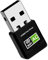 USB Wifi Dongle for PC,Wireless Network Adapter for Desktop Laptop, 5G/2.4G Dual Band High Speed Mini WiFi Stick, Compatible with Windows 11/10/8.1/8/7/Vista Plug & Play