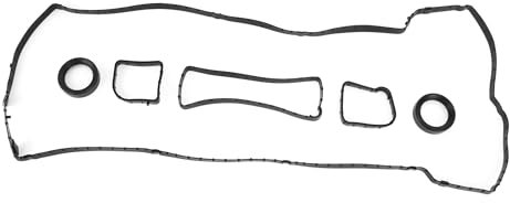 Motoforti Ventildeckeldichtung, Zylinderkopfventildichtung, für Ford Focus 2.0L 2012-2018, Gummi, mit Zündkerzendichtungen, Nr. CM5Z6584A Schwarz, 1 Satz