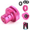 YHX-OU CO2 Geteilter Quick Adapter für Soda Stream Duo Terra Art Gaia CO2 60L Soda Schnelladapter, CO2 Quick Connect Adapter CO2 für Zylinder 60L 425g Trapezgewinde TR21-4,F-QC1.0-P
