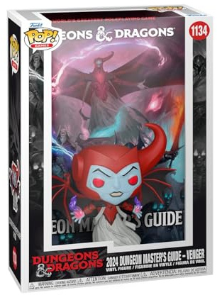 Funko POP! Book Cover: Dungeons & Dragons - Dungeon Master's Guide - Venger | Offizielles Owned IP Merch - Vinyl Sammelfigur als Regal Deko - Geschenkidee zum Geburtstag für Fans und Sammler