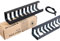 Pack 2 Organizadores de Cables para Escritorio - Bandejas para Cables de 40x10 cm - Negro Mate - Ideal para Mesa de Oficina, Gaming o TV