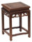 JUNCHENG1008 Bonsai Tisch Vase Bonsai Quadratischer Hocker Sockel, Holz Teegeschirr Ständer Dekoration for Home Office präsentationsständer Bonsai(Mittel)