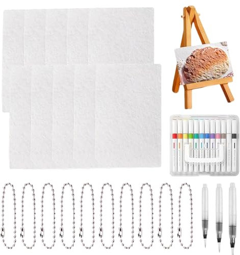 Pintura Mágica Esponjosa, Esponja Mágica Para Lienzo De Dibujo 3D, Kit De Pintura Con Textura De Espuma Para Niños, Suministros Para Manualidades Con Burbujas, Papel De Dibujo Con Pintura Mágica