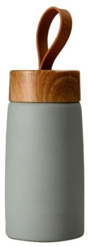 Pqahffowr Insulated Coffee Mug 304 Stainless Steel Tumbler Water Vacuum Flask Mini Water Bottle Travel Mug Thermal Cup,A