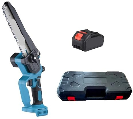 Scie alternative, Scie Électrique Sans Balais De 8 Pouces, Tronçonneuse, Outils Électriques Fiables Pour Le Travail Du Bois(One capacity)