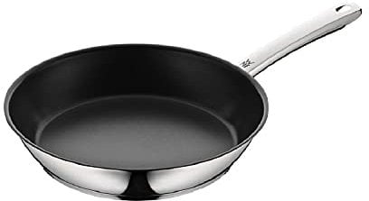 WMF Nordic Profi Bratpfanne 28 cm Induktion, Pfanne antihaftbeschichtet, backofengeeignet, tropffrei, Cromargan Edelstahl Bratpfanne, für alle Herdarten geeignet, spülmaschinengeeignet