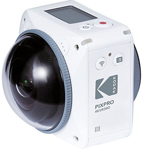 Kodak Pixpro Action Kamera 4KVR360 Ulitimate Pack - weiß