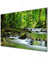 banjado Glas Magnettafel (75 x 50cm) - Magnetwand Glas - Magnetpinnwand als Memoboard - Pinnwand Magnettafel Küche, Büro, Kinderzimmer - Rauschender Bach
