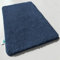 casa pura Badematte blau weicher, Flauschiger Badezimmerteppich in Shaggy Optik, Badvorleger rutschfest waschbar - Duschvorleger, Teppich Fußmatte für Badezimmer, Dusche 80x150 cm, Sky Soft