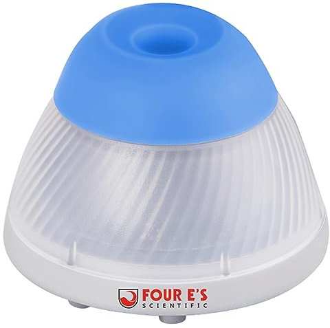 FOUR E'S SCIENTIFIC Vortex Mixer Paint Shaker, Fast Mixing Touch Mode, 5.5 mm Orbit and 5000 rpm, Vortex Shaking Blender for Acrylic Paint Nail Polish Laboratory Test Tube, Vortexer for Golden Gemon