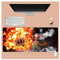 One piece Tappetino Mouse Gaming, Grande Anime Mouse Pad XXL 900x400mm Confortevole, Lavabile, 3mm Antiscivolo Tappetino Scrivania Supporto per Ufficio Computer, Adatto per computer e PC, F